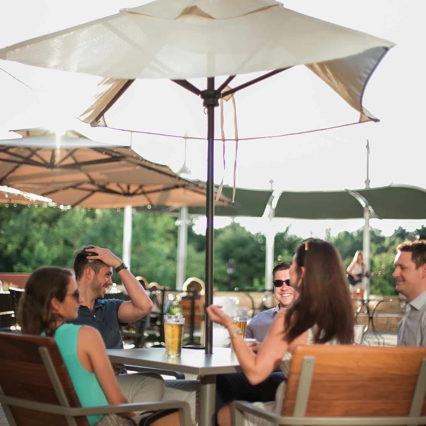 Shop, eat, hang and work in one spot  Our patio area officially has complimentary wifi so you can enjoy the views and the beautiful weather while staying connected.