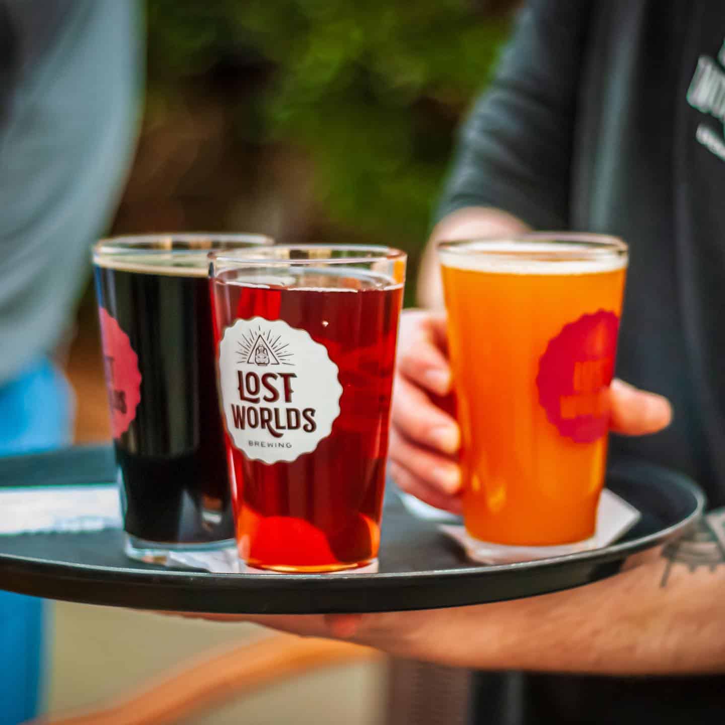 Anyone else getting excited for @lostworldsbrewing to open up at Met? 

Coming Winter 2023, and we can't wait. Located right along the Sugar Creek Greenway, it'll be the perfect spot to sip a brew and enjoy the view.